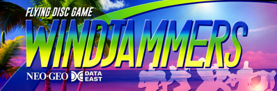 Windjammers - Arcade - Marquee (United States) - 2176x722
