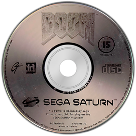 DOOM - Disc (Europe) - 850x850