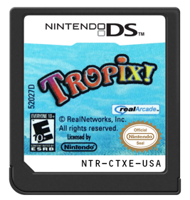 Tropix! Your Island Getaway - Cart - Front (North America) - 571x600