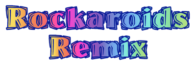 Rockaroids Remix - Clear Logo (North America) - 2400x814