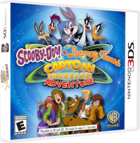 Scooby-Doo! & Looney Tunes Cartoon Universe: Adventure - Box - 3D (North America) - 841x856