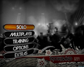 Rock Band: Track Pack: Volume 1 - Screenshot - Game Select (Europe) - 640x512