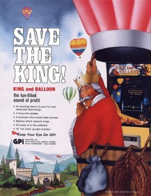 King & Balloon - Fanart - Box - Front (North America) - 850x1099