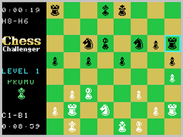 Chess Challenger - Screenshot - Gameplay (World) - 256x192