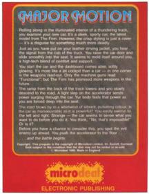 Major Motion - Box - Back (Europe) - 512x665