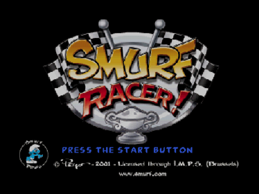 Smurf Racer! - Screenshot - Game Title (North America) - 640x480