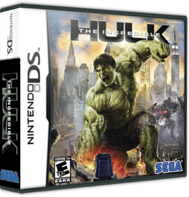 The Incredible Hulk - Box - 3D (North America) - 575x598