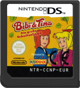 Bibi & Tina: The Great Paper Chase - Cart - Front (Europe) - 517x564