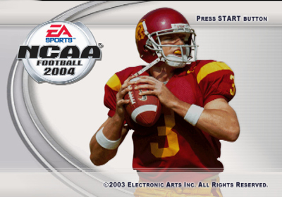 NCAA Football 2004 - Screenshot - Game Title (North America) - 640x448
