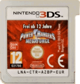 Saban's Power Rangers Megaforce - Cart - Front (Europe) - 606x630
