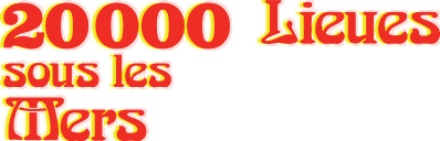 20000 Leagues Under the Sea - Clear Logo (France) - 3427x1101