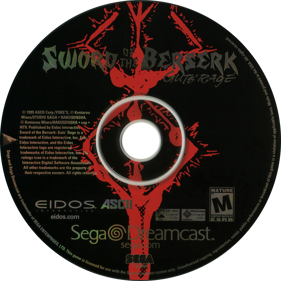 Sword of the Berserk: Guts' Rage - Disc (North America) - 1391x1391