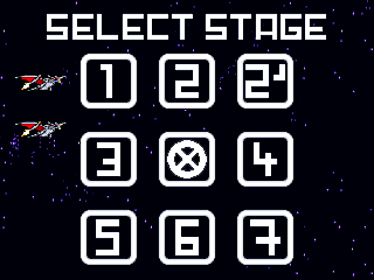 X-Men: The Arcade Game (Remake Version) [Special Edition] - Screenshot - Game Select (World) - 960x720