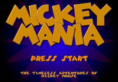 Mickey Mania - Screenshot - Game Title (World) - 640x448