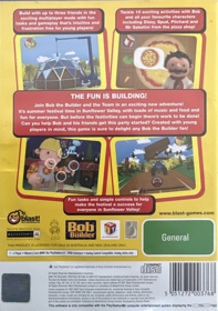 Bob the Builder: Festival of Fun - Box - Back (Oceania) - 902x1281