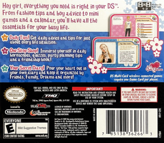 Girl Time: Everything You Need for a Hip, Happening Life! - Box - Back (North America) - 1005x878