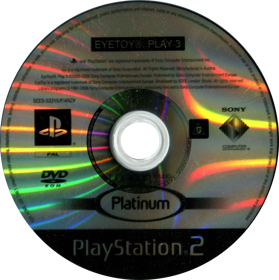 EyeToy: Play 3 - Disc (Oceania) - 772x776