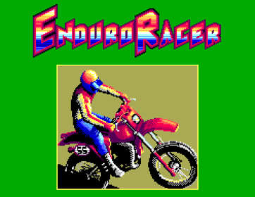 Enduro Racer - Screenshot - Game Title (Japan) - 496x384