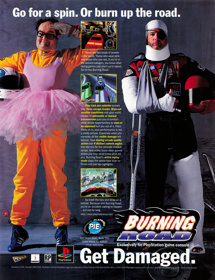 Burning Road - Advertisement Flyer - Front (United States) - 1688x2200