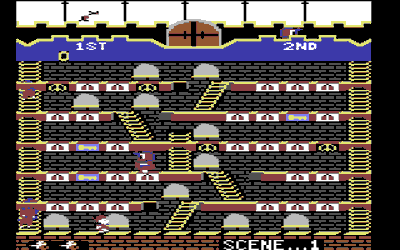 Mr Do's Castle - Screenshot - Gameplay (North America) - 320x200