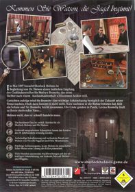 Sherlock Holmes: The Silver Earring - Box - Back (Germany) - 563x800