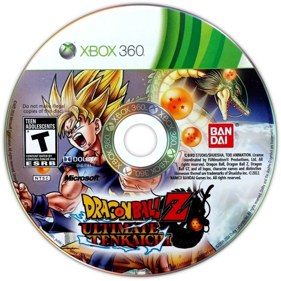 Dragon Ball Z: Ultimate Tenkaichi - Disc (North America) - 939x939