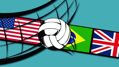 Volley (Taito do Brasil) - Fanart - Background (World) - 1920x1080