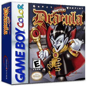 Dracula: Crazy Vampire - Box - 3D (North America) - 1016x998