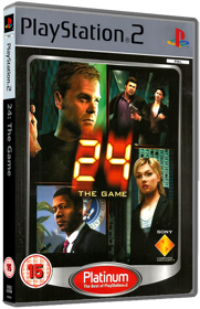 24: The Game - Box - 3D (United Kingdom) - 567x878