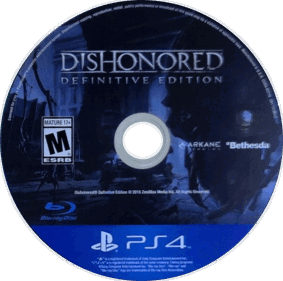 Dishonored: Definitive Edition - Disc (North America) - 577x572