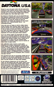 Daytona USA - Box - Back (Europe) - 1004x1600
