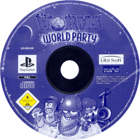 Worms World Party - Disc (Germany) - 700x700