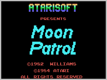 Moon Patrol (Prototype) - Screenshot - Game Title (World) - 256x192