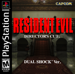 Resident Evil: Director's Cut: Dual Shock Ver. - Fanart - Box - Front (North America) - 1741x1716
