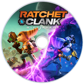 Ratchet & Clank: Rift Apart - Fanart - Disc (World) - 1254x1254