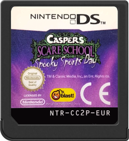 Casper's Scare School: Spooky Sports Day - Cart - Front (Europe) - 517x564