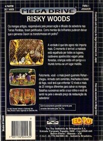 Risky Woods - Box - Back (Brazil) - 1493x2038