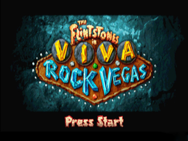 The Flintstones in Viva Rock Vegas - Screenshot - Game Title (Europe) - 640x480