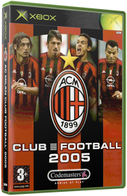 Club Football 2005: AC Milan - Box - 3D (Europe) - 567x878