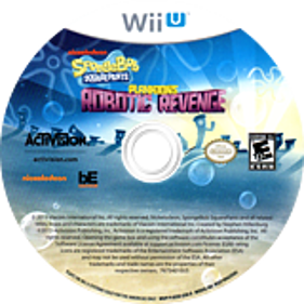 SpongeBob SquarePants: Plankton's Robotic Revenge - Disc (North America) - 160x160