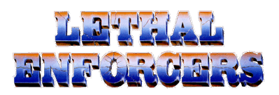 Lethal Enforcers I & II - Clear Logo (Europe) - 600x206