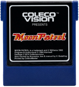 Moon Patrol (Collectorvision Games) - Cart - Front (North America) - 1000x1100