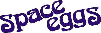 Space Eggs - Clear Logo (United States) - 2400x789