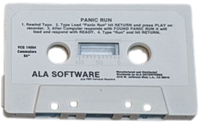 Panic Run - Cart - Back (North America) - 254x157