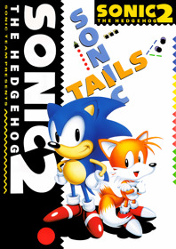 Sonic the Hedgehog 2 - Fanart - Box - Front (Japan) - 1800x2550