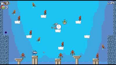 Johnny Platform Saves Christmas! - Screenshot - Gameplay (World) - 1000x562
