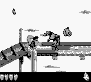 Donkey Kong Land III - Screenshot - Gameplay (World) - 160x144