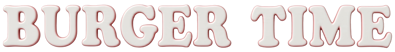 BurgerTime - Clear Logo (Asia) - 2519x332