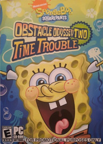 SpongeBob SquarePants Obstacle Odyssey Two: Time Trouble - Box - Front (North America) - 828x1147