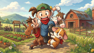 Harvest Moon - Fanart - Background (World) - 1920x1080